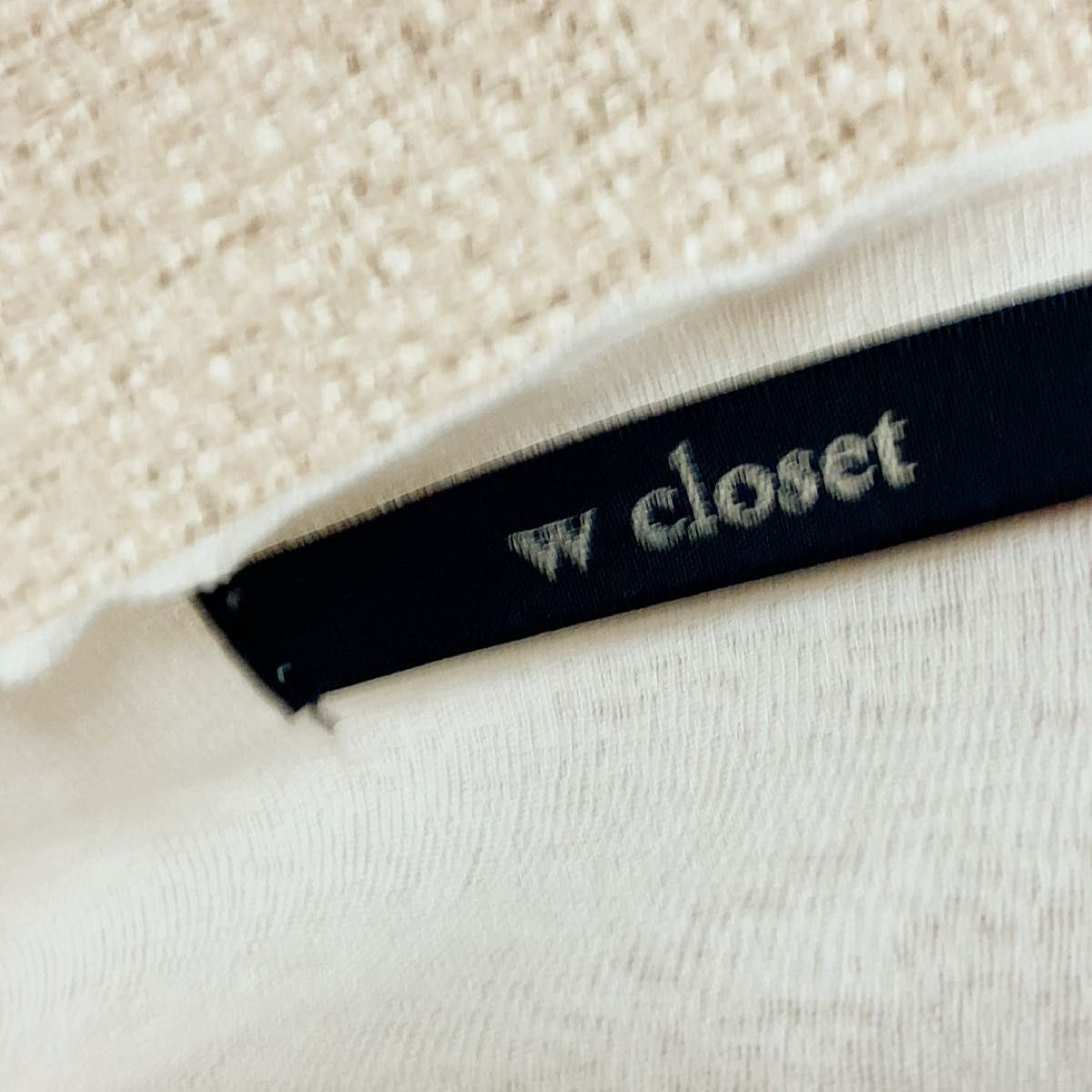 トップス　w closet ニット