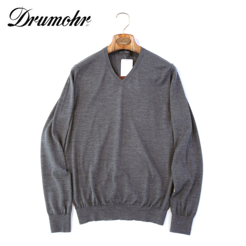 【セール 登場から人気沸騰】 【40%OFF・新品・46】Drumohr D0D481 グレー 30GGハイゲージVネックニット MODERN(ドルモア)スーパーファインメリノウール Mサイズ 【セール 登場から人気沸騰】 【40%OFF・新品・46】Drumohr D0D481 グレー 30GGハイゲージVネックニット MODERN(ドルモア)スーパーファインメリノウール Mサイズ