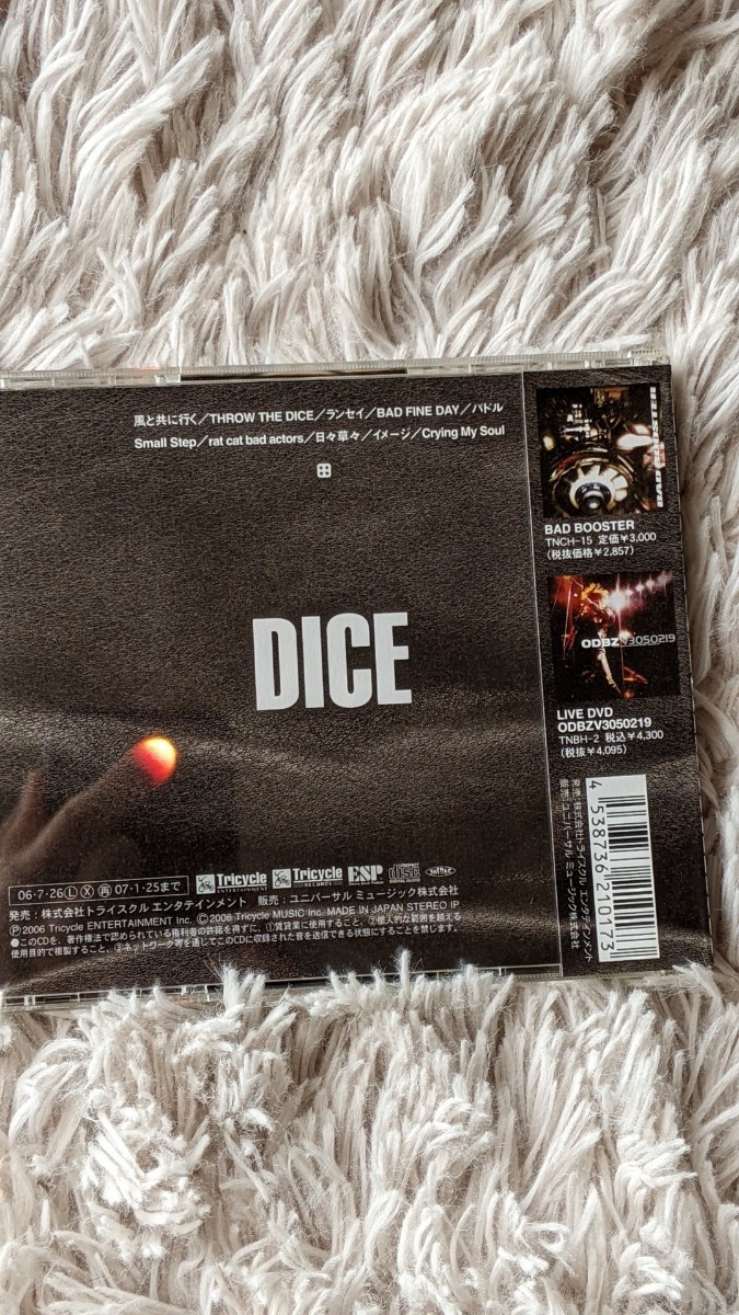 【美品 CD】横道坊主 ODBZ/DICE 帯付 ほぼ未使用 廃盤 貴重 17th '06 日本のロックバンド_画像2