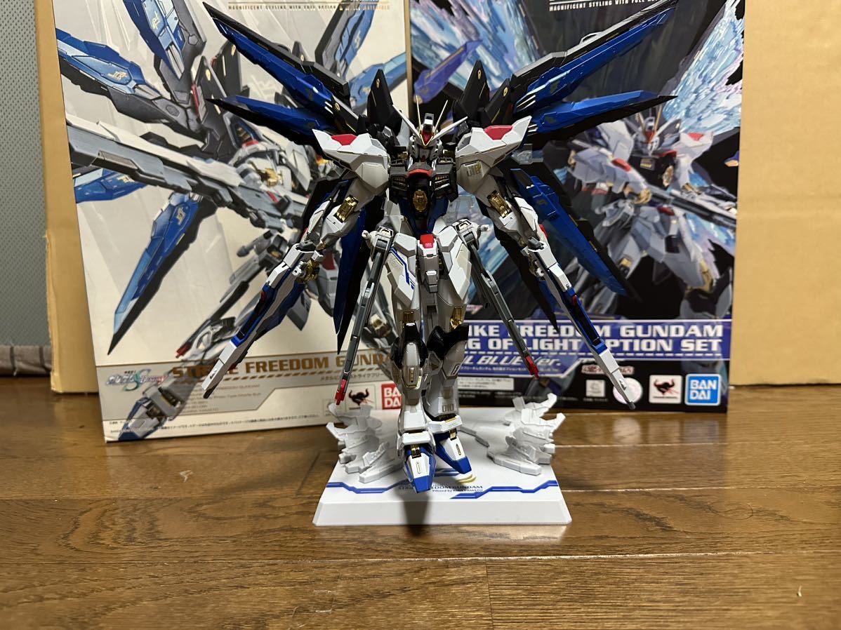 GINGER掲載商品 METAL BUILD ストライクフリーダムガンダム ＋ 光の翼