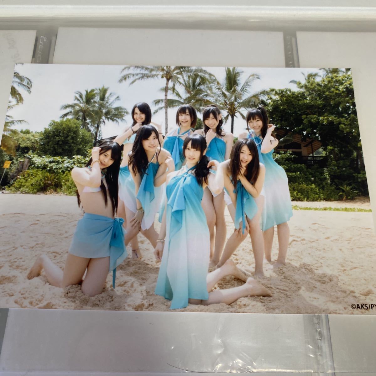 SKE48 パレオはエメラルド 店舗特典 生写真 松井玲奈 小木曽汐莉 矢神久美 大矢真那 須田亜香里 木本花音 秦佐和子_画像1