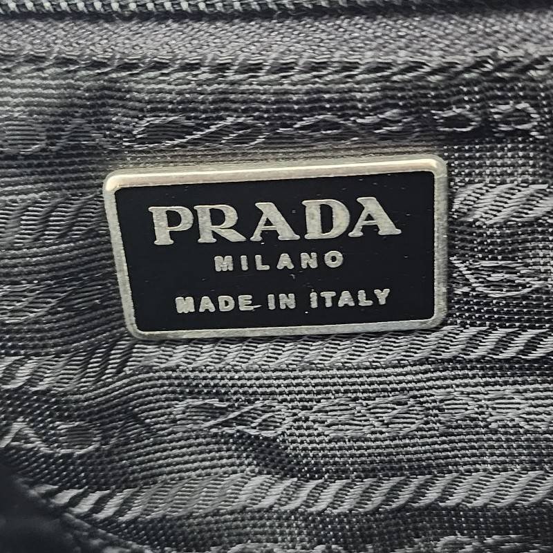 PRADA プラダ ナイロン バックパック リュックサック ブラック 中古 I2310K206_画像10