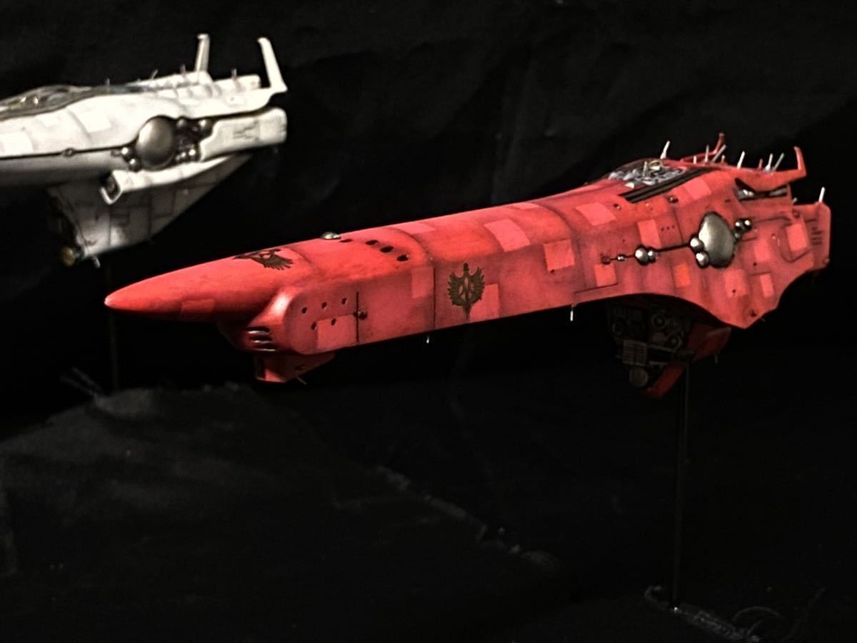 信頼も高い 銀河英雄伝説 1/5000 銀河帝国軍 アルバクリエイツ製 完成品