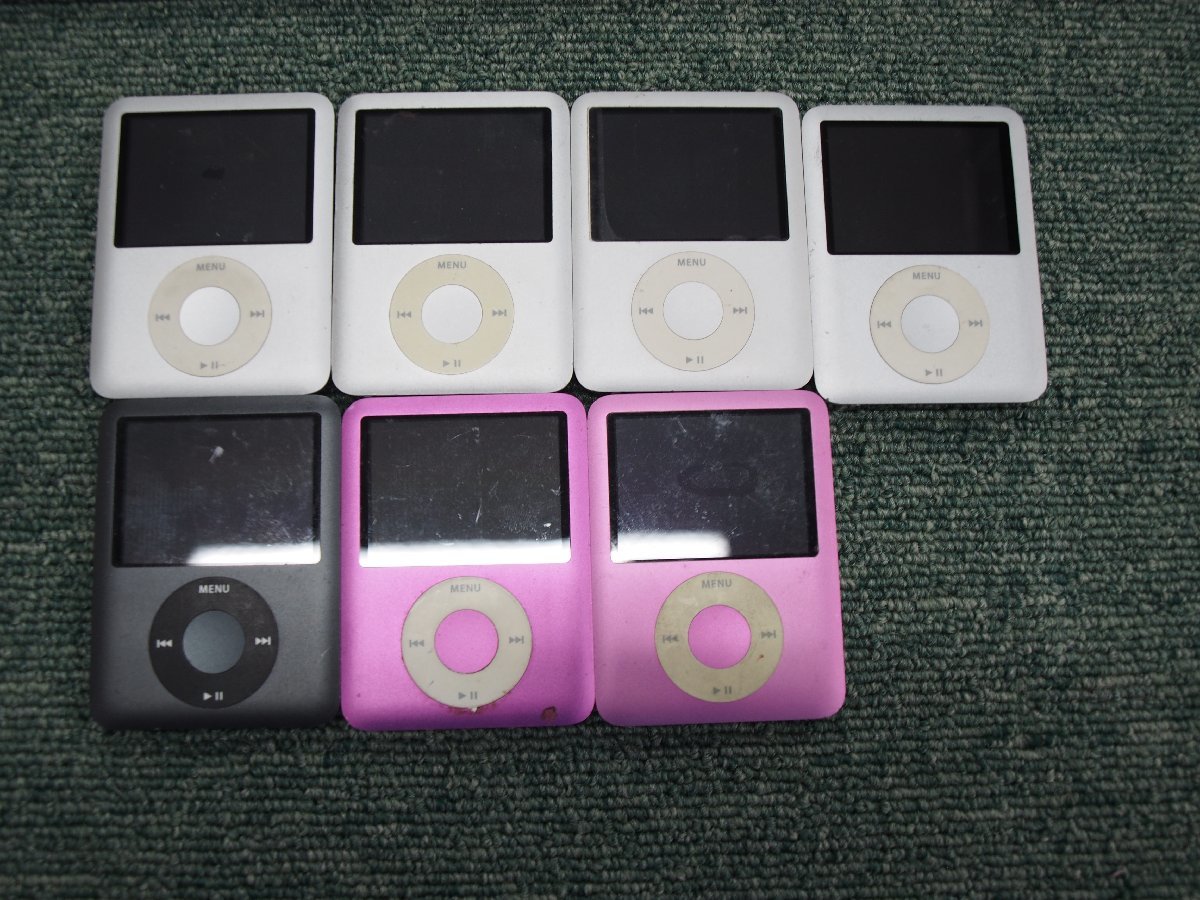 39台セット Apple iPod nano 第3世代 4GB,8GB A1236 通電確認済 ジャンク まとめ D50123_画像3