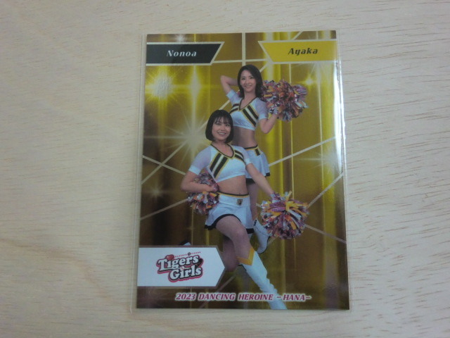 BBM 2023 華 インサート SP07 Ayaka & Nonoa TigersGirls 阪神タイガース プロ野球チアリーダーカード DANCING HEROINEの画像1