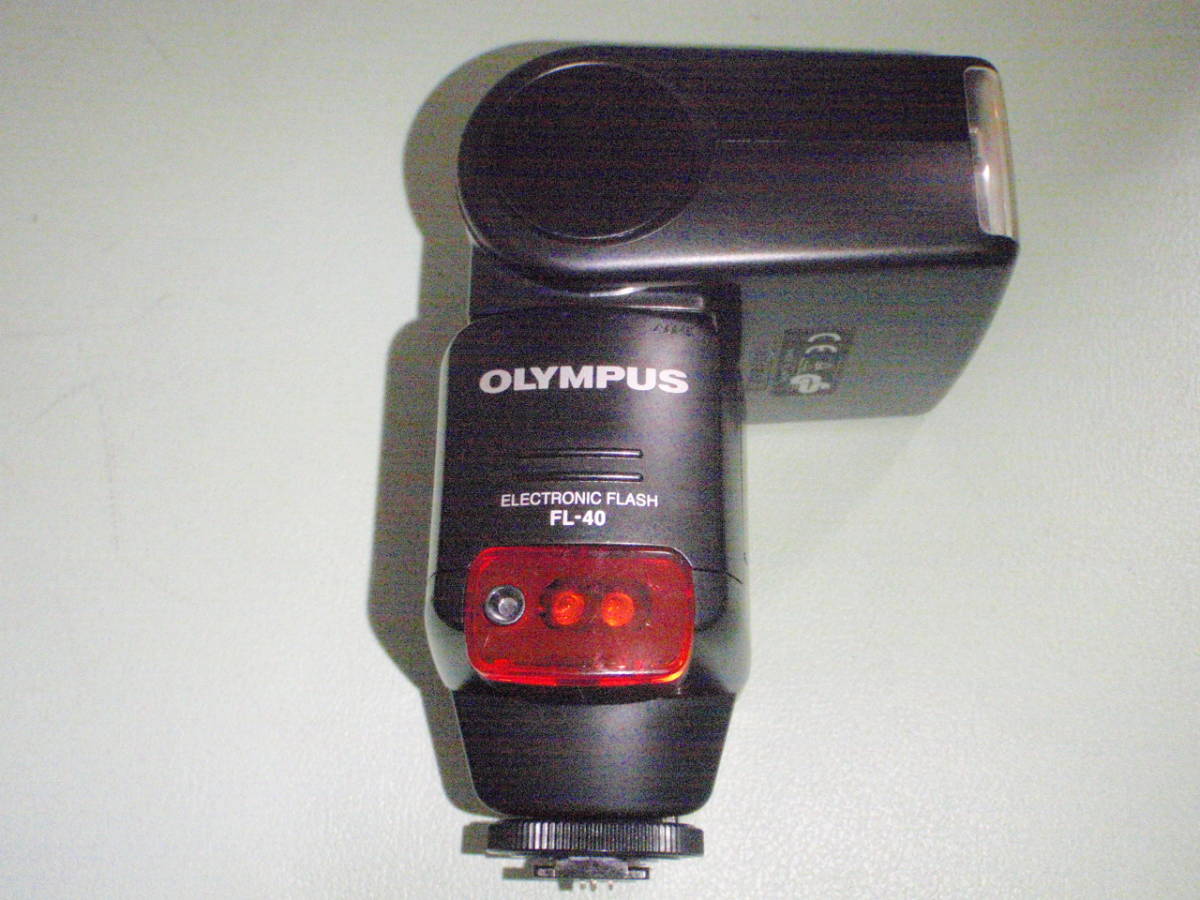 O001-021 OLYMPUS производства electronic flash FL-40( работа товар )