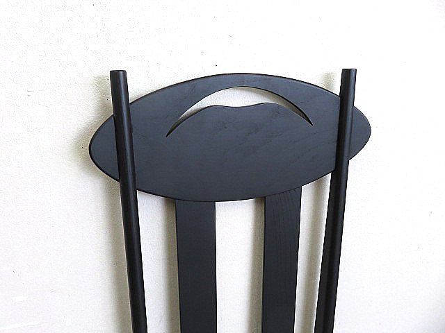 イタリア製 チャールズ・レニー・マッキントッシュ 「ARGYLE/アーガイル」 ハイバックチェア  サイドチェア/ダイニングチェア/椅子の画像4