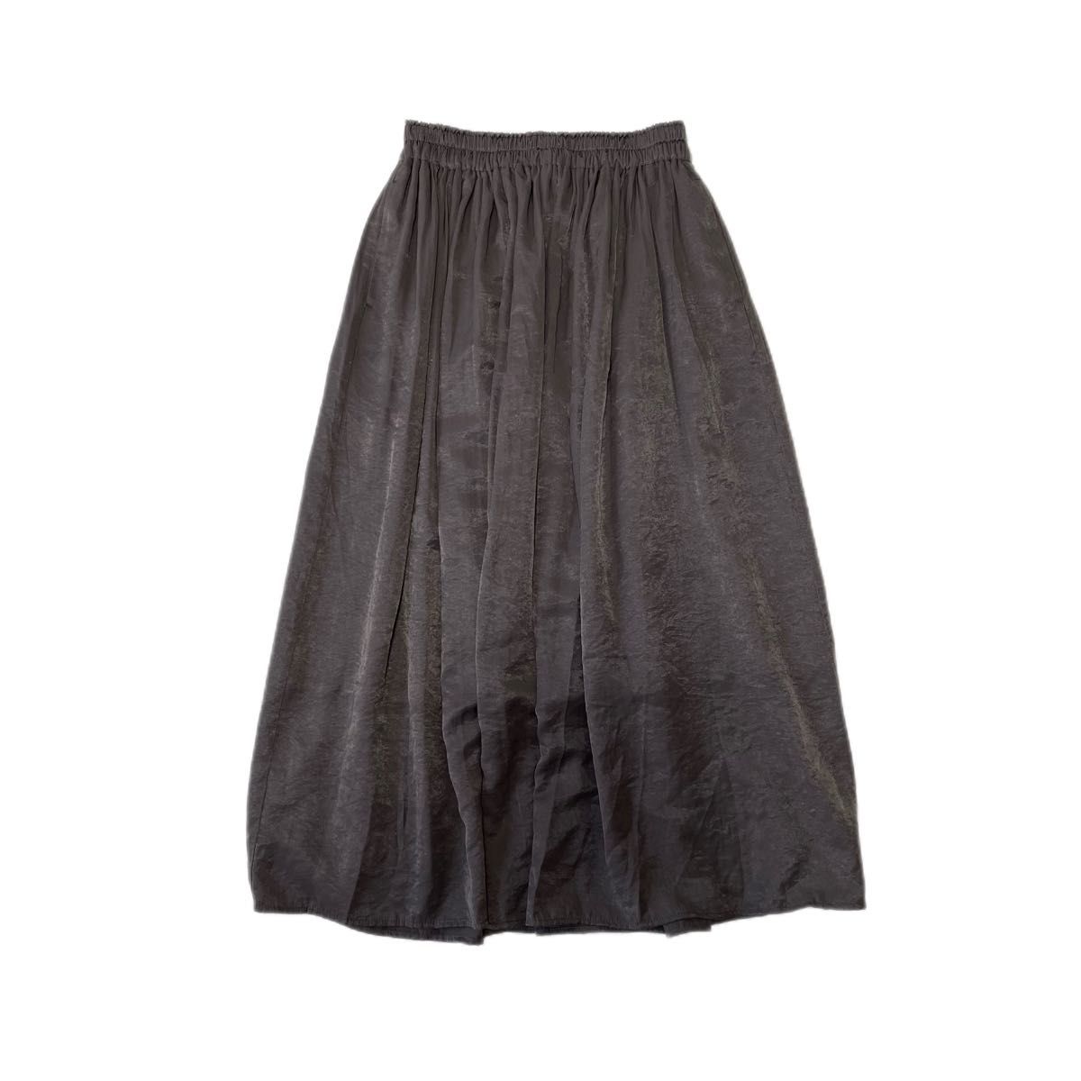 UNIQLO/ユニクロ【ドレープギャザーロングスカート(丈標準81 UNIQLO/ユニクロ【ドレープギャザーロングスカート(丈標準81