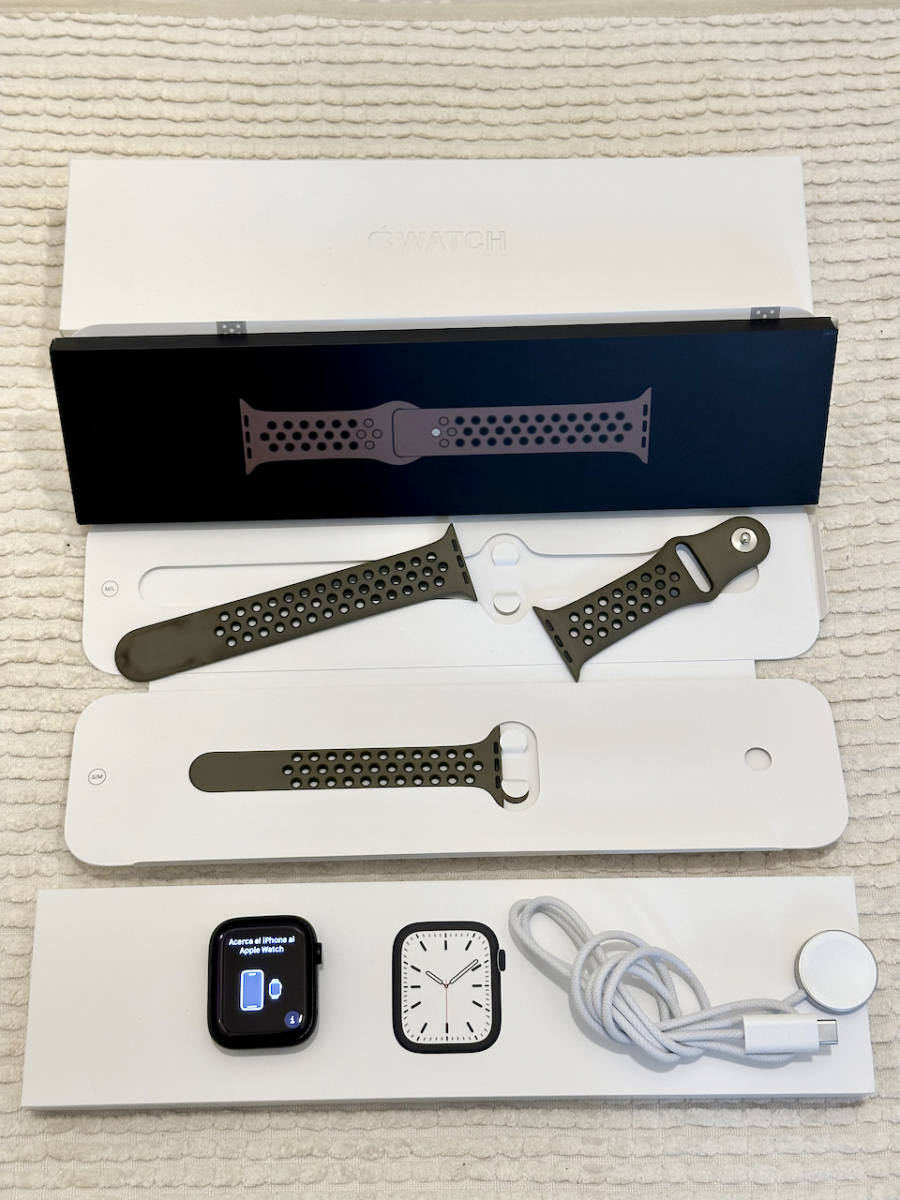 最も完璧な Watch Apple Series 美品 中古 付き Band Sports Nike GPS