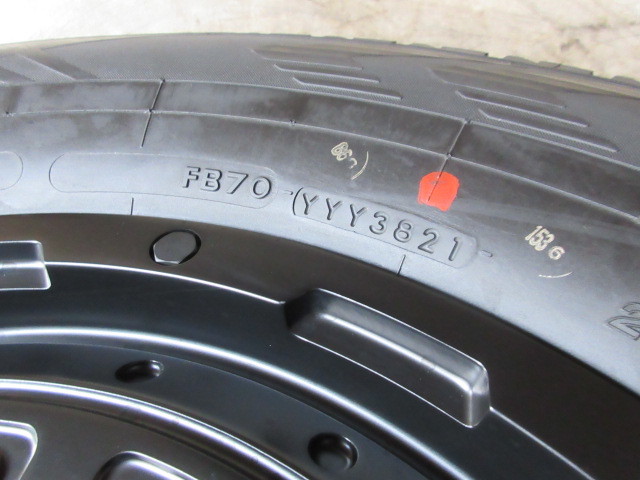 冬用+稀少サイズ/黒set!! LEHRMEISTER GEAR LMG (17x7,5+38 5H/127) バリ溝(YOKOHAMA G075/2021) 265/70R17 ジープ JEEP JK ラングラー に _画像3