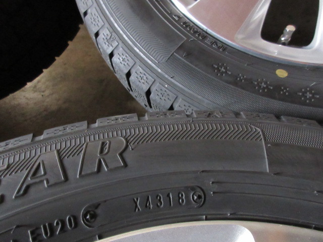 冬用+純正品set/バランスOK!! ホンダ RK ステップ WG スパーダ 純正 (16x6+50 5H/114,3) バリ溝(GY ICENAVI 7) 205/60R16 !! 流用 純正戻し_画像5