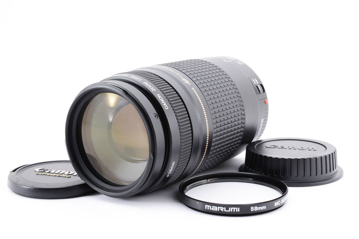 特別セーフ EF ZOOM キャノン ☆実用美品☆CANON 75-300mm #9298 Ⅱ F4