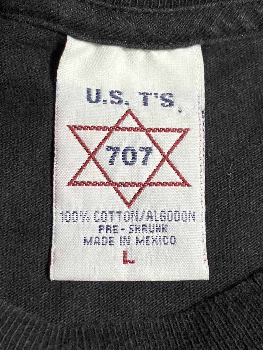 90s U.S.T'S タイタニック ビンテージ Tシャツ TITANIC L 1998年 黒 ムービー 映画_画像3