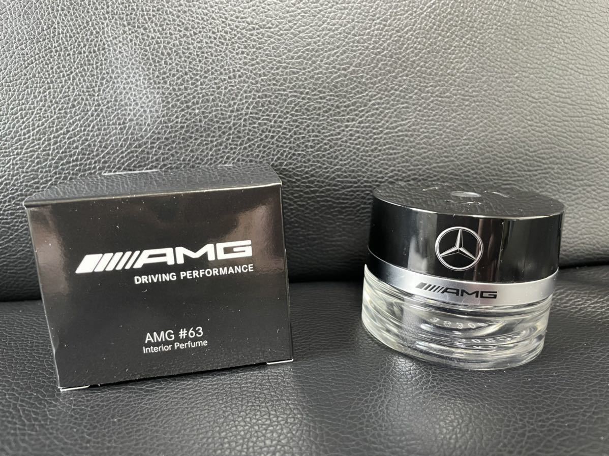 メルセデス ベンツ　純正パフュームアトマイザー AMG #63 芳香剤　Mercedes-Benz ホワイトムスク満タン補充_画像1