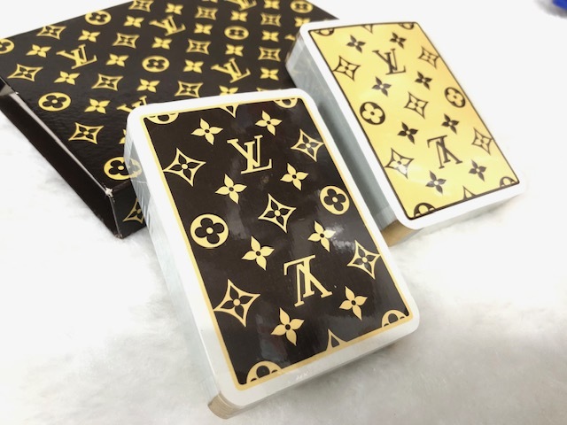 『★１円スタート★未開封//未使用品★２組セット LOUIS VUITTON ルイヴィトン モノグラム トランプ 箱入り★レターパックプラス発送可 』_画像1