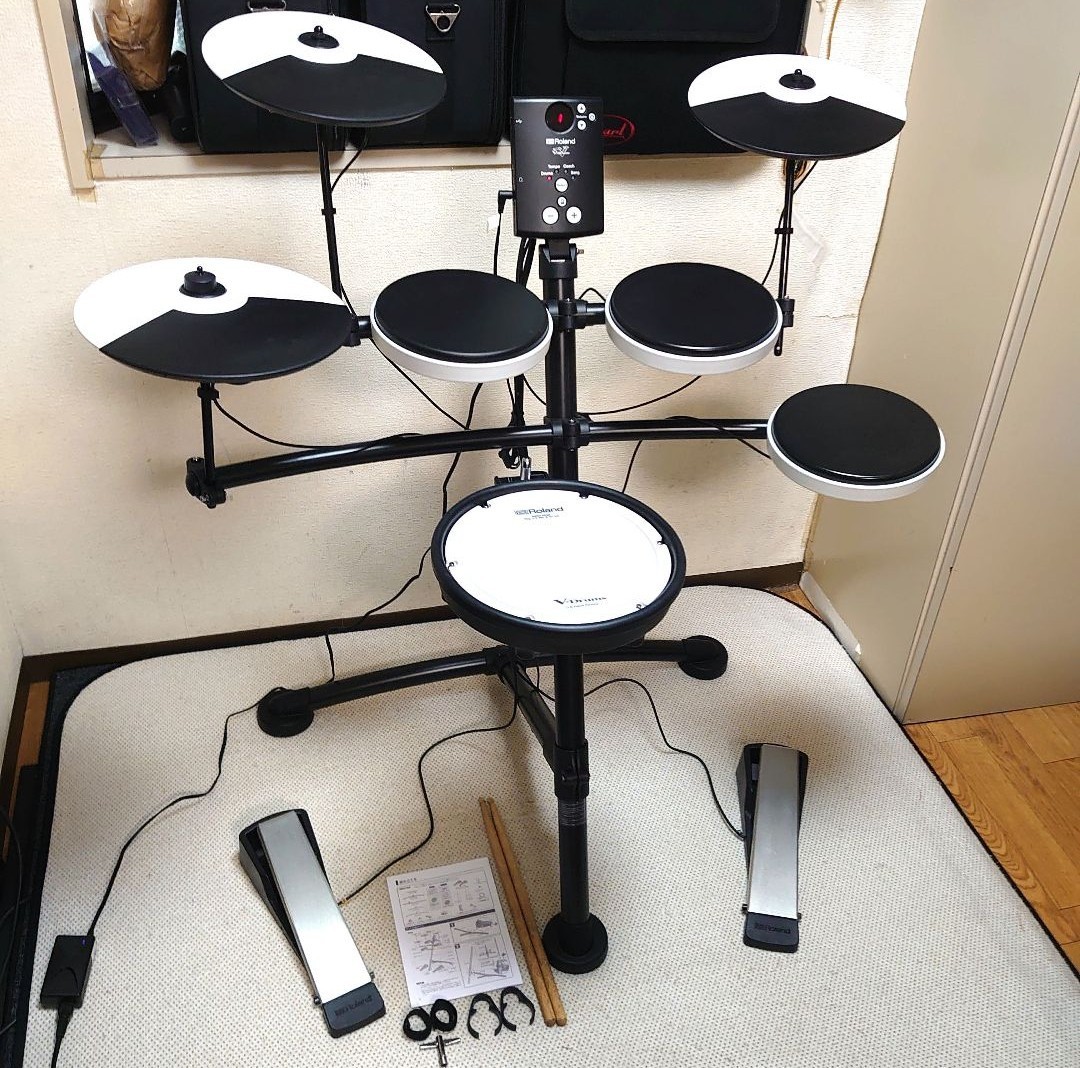 美品 Roland TD-1KV V-Drums ① ローランド 電子ドラム-