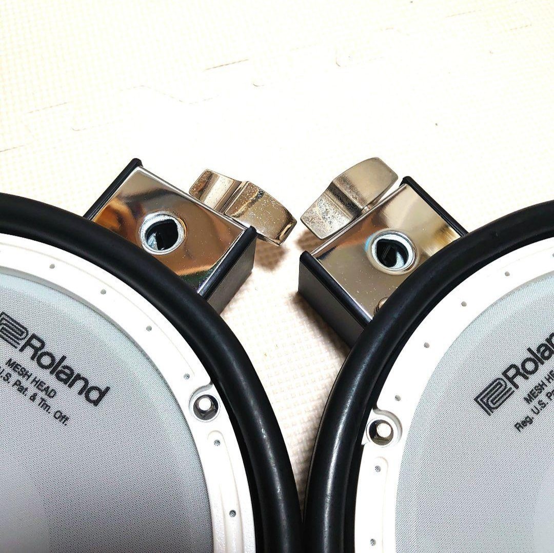 美品 Roland PDX-8 現行 スネア タム 2個 ローランド 電子ドラム