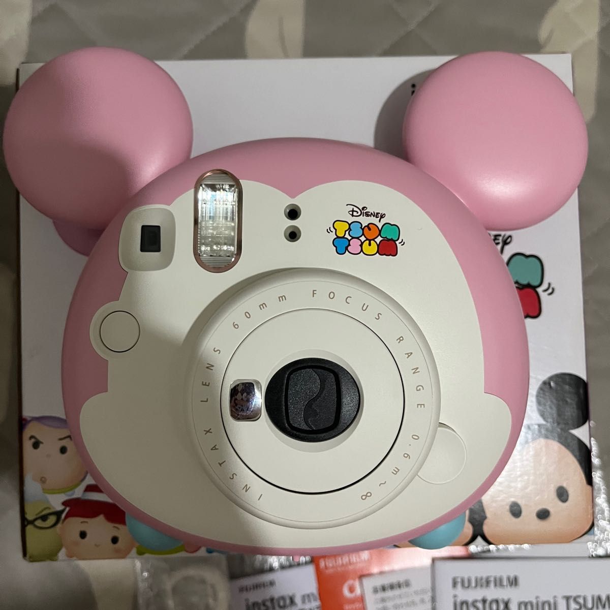 FUJIFILM instax mini ツムツム チェキ フジフイルム 富士フィルム インスタントカメラチェキ tsumtsum