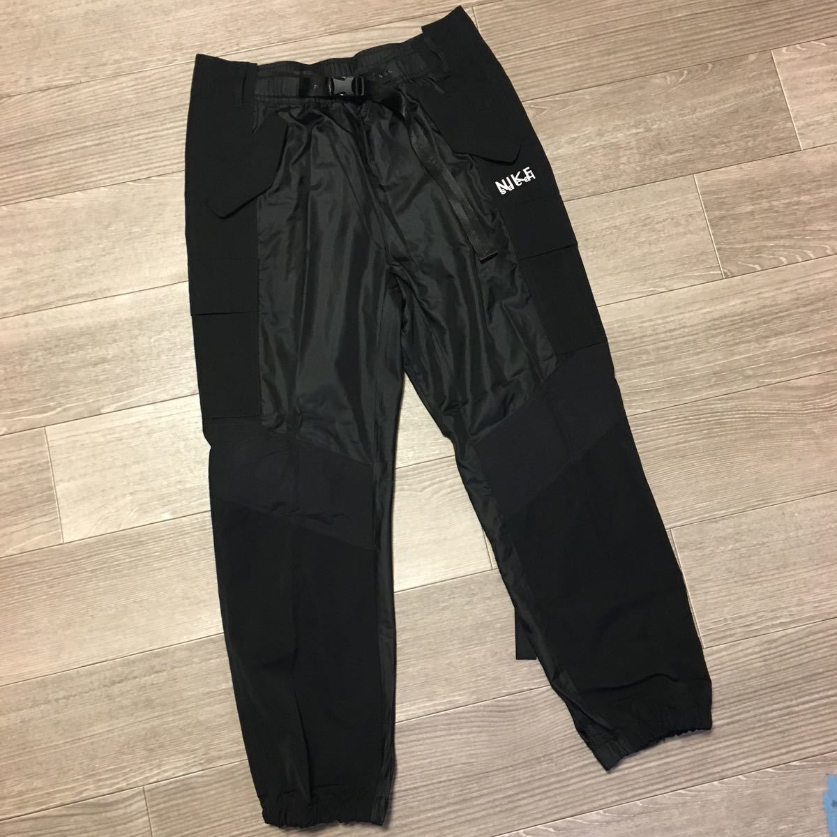 IK/19 NIKE ×Sacai ナイキ ×サカイ コラボ ナイロン カーゴパンツ