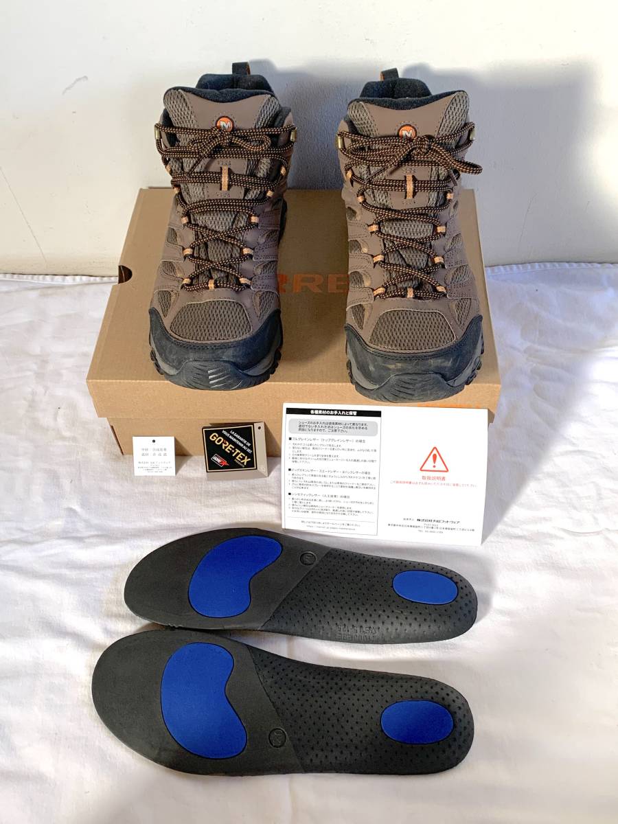 MERRELL [メレル] ハイキングシューズ MOAB 3 SYNTHETIC MID GORE-TEX (WIDE WIDTH) 30cm 3E メンズ　色: アース_画像2