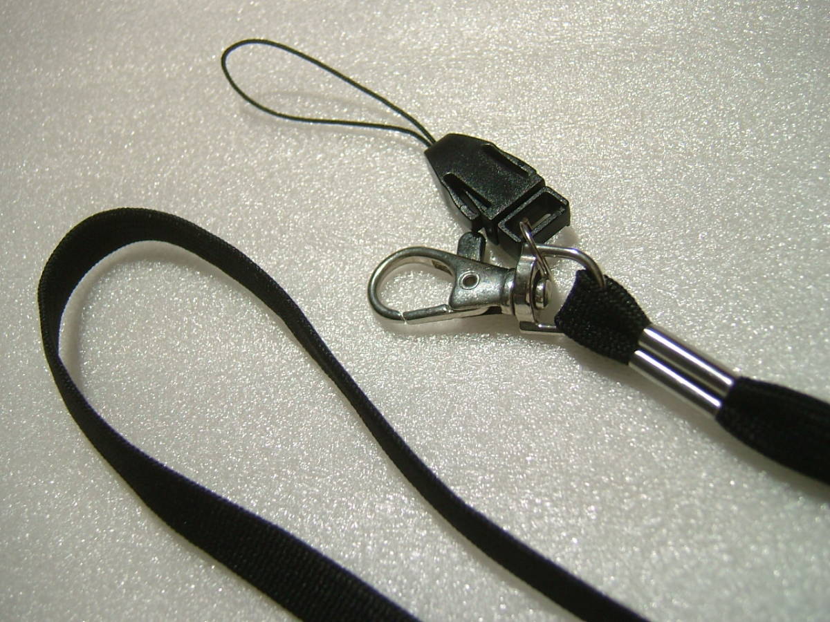  neck strap black cord 46cmna ska n& attaching and detaching strap 