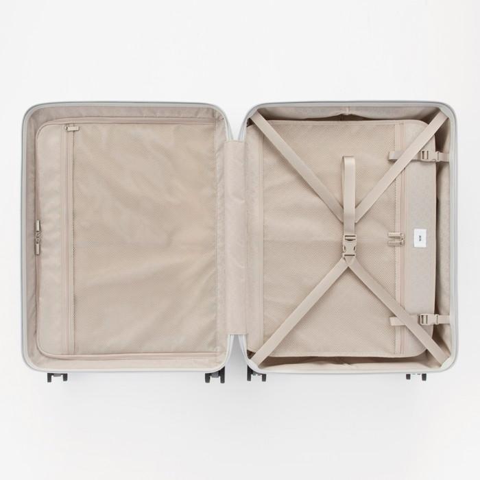  Ace to-kyo- suitcase 100L 06916 white carbon 