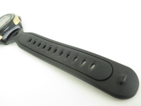 SEIKO セイコー　スーパーランナーズ　メンズ腕時計　クオーツ　S670-00A0　デジタル　お洒落な　ブラック×ゴールド　E43_画像10