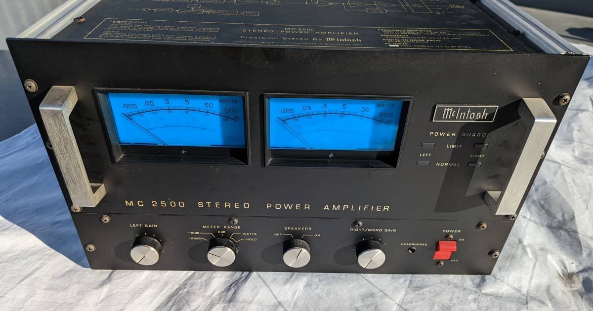 お買得】 ◇秋の大感謝祭!!◇Mcintosh c26/c-26 ステレオプリアンプ