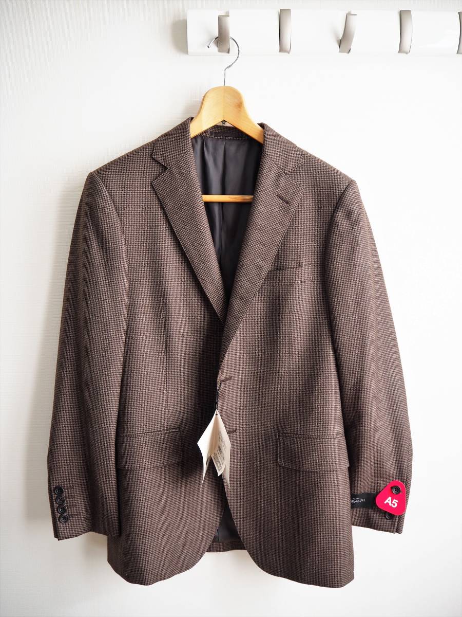 ◇未使用 オンワード購入 五大陸 DORMEUIL ドーメル ジャケット上着
