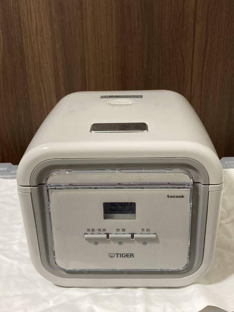 美品　タイガー TIGER マイコン 炊飯器 ジャー 3合炊き JAJ-G550 _画像1