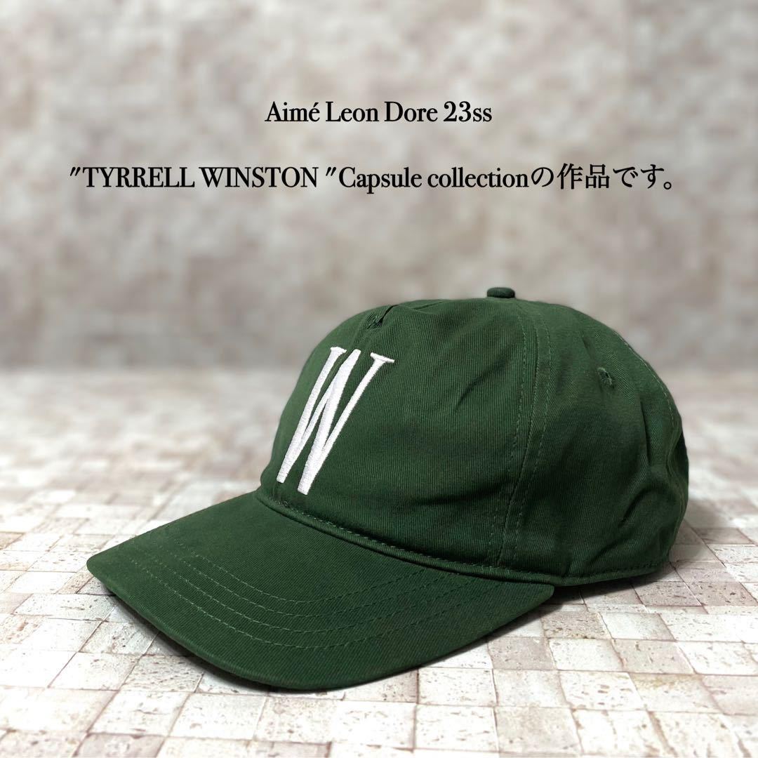 ★1円スタート★ 新品 エメレオンドレ×タイレル ウィンストン W ロゴ NEWキャップ AIME LEON DORE TYRRELL WINSTON ERA_画像2