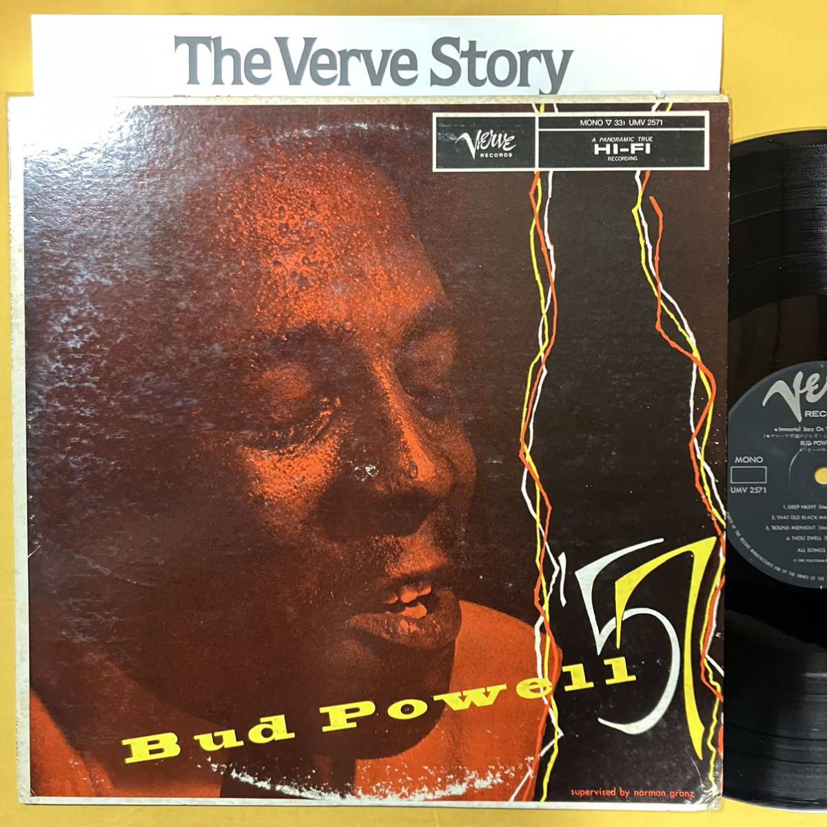 SALE 10H ジャズ 国内盤 MONO バド・パウエル / Bud Powell '57 Verve UMV2571 ヴァーヴ LP レコード アナログ盤の画像1