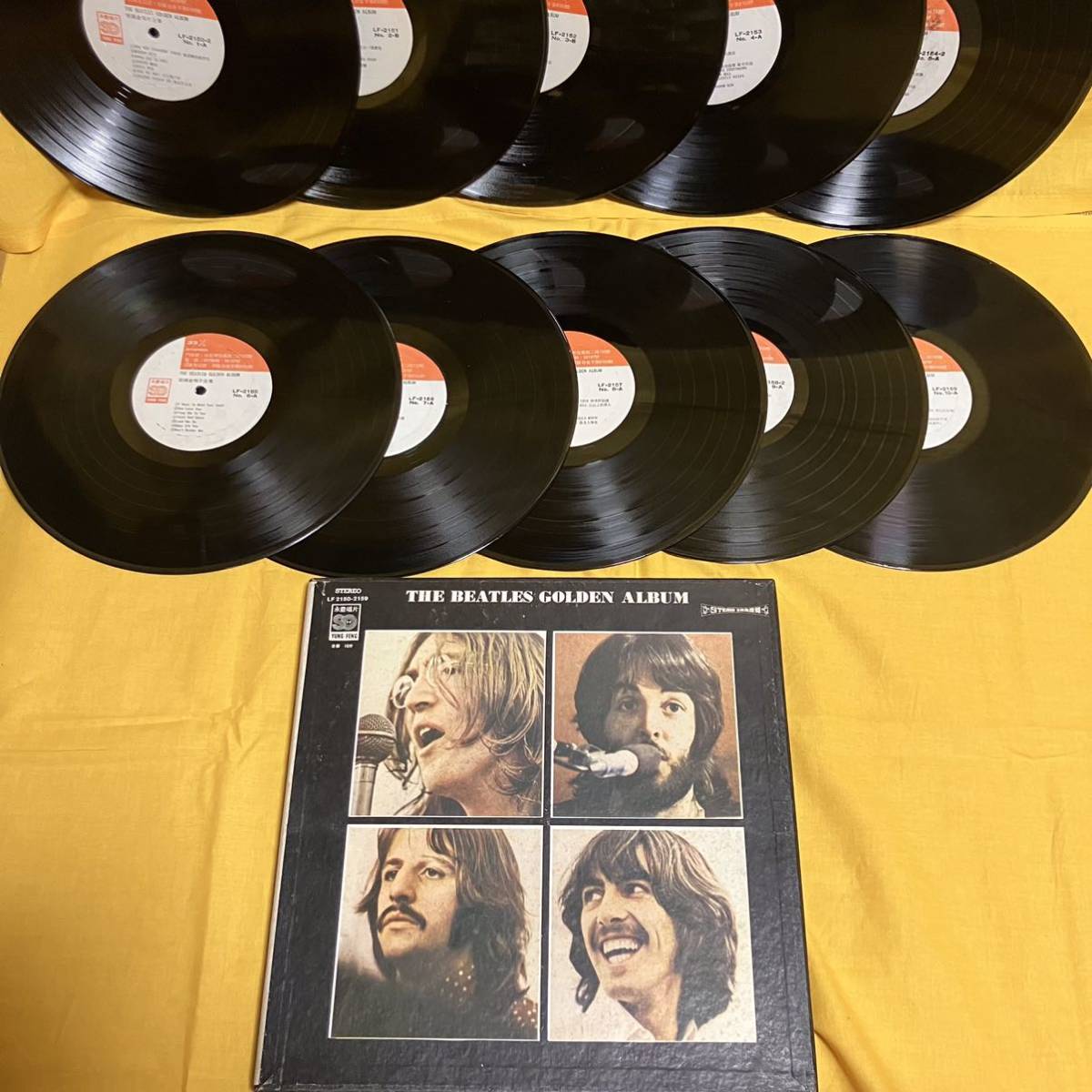 10H 台湾盤 BOX 10LP ザ・ビートルズ / The Beatles Golden Album