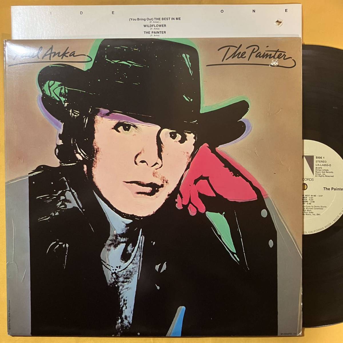 【SALE】 10H US盤 マト盤 ポール・アンカ Paul Anka / 孤独のペインター The Painter UA-LA653-G Quadraphonic LP レコード アナログ盤_画像1