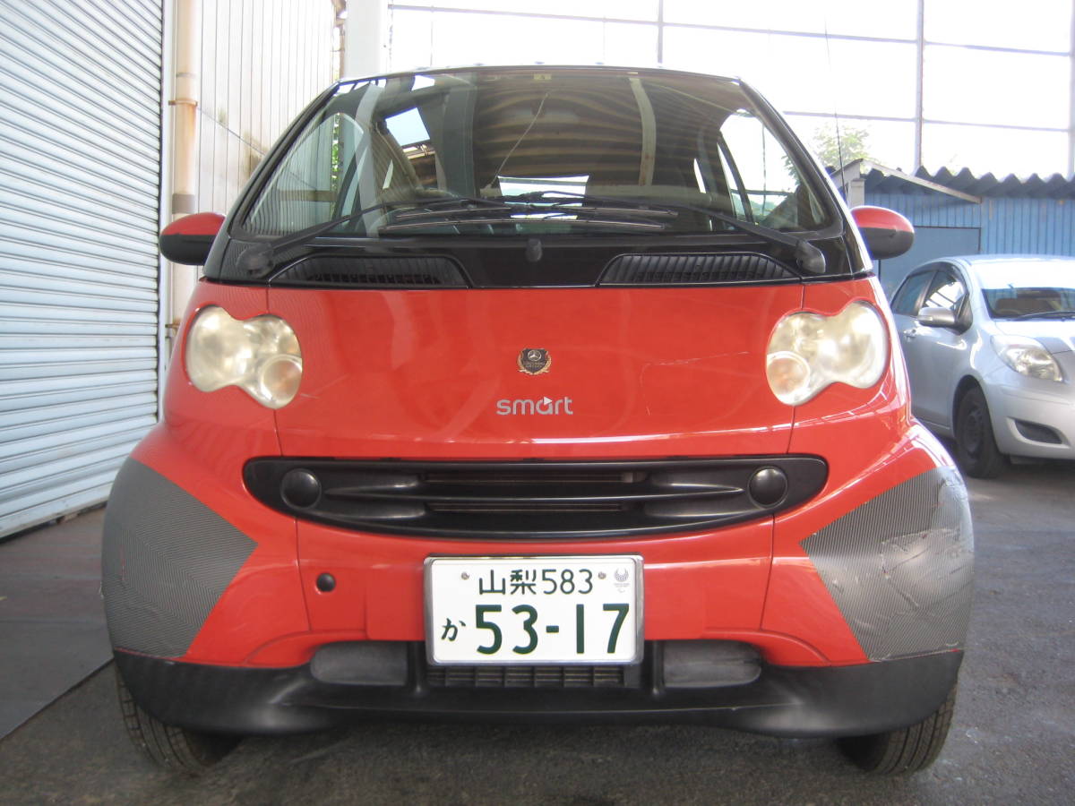 ☆MCCスマート 2003年式 GH-MC01K 3気筒OHCインタークーラーターボ 598cc 車検：令和6年4月7日まで 実走行：23,168km
