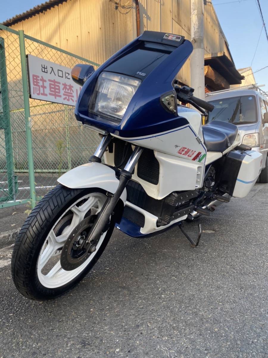 BMW　K100RS　H1年登録　44789㎞ エンジン実働　1000㏄ パニアケース　書類あり 大阪より 売り切り_画像4