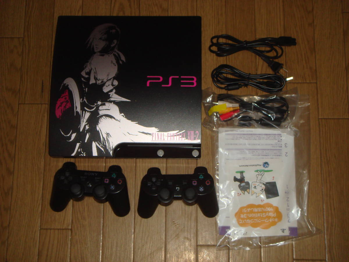  PS3本体同梱版 CEJH-10020 FINAL FANTASY XIII LIGHTNING EDITION Ver.2+torne+nasne+ソフト+ケーブル_画像2