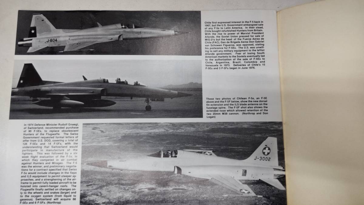 F-5 in action squadron signal publications 洋書 ●H3015の画像7