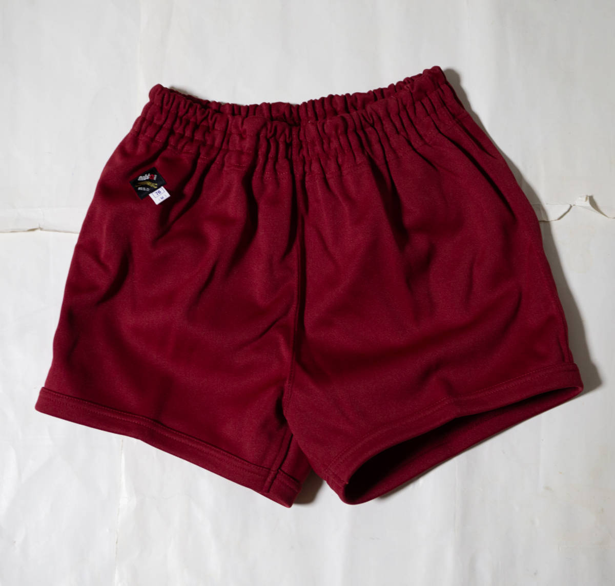  gym uniform *ni Thai jersey short bread dark red L unused goods prompt decision!