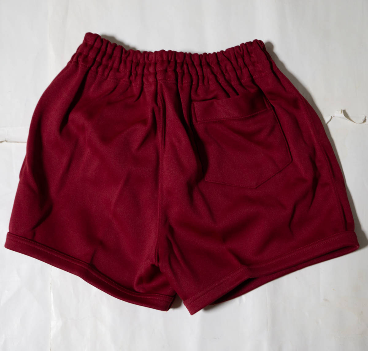  gym uniform *ni Thai jersey short bread dark red L unused goods prompt decision!