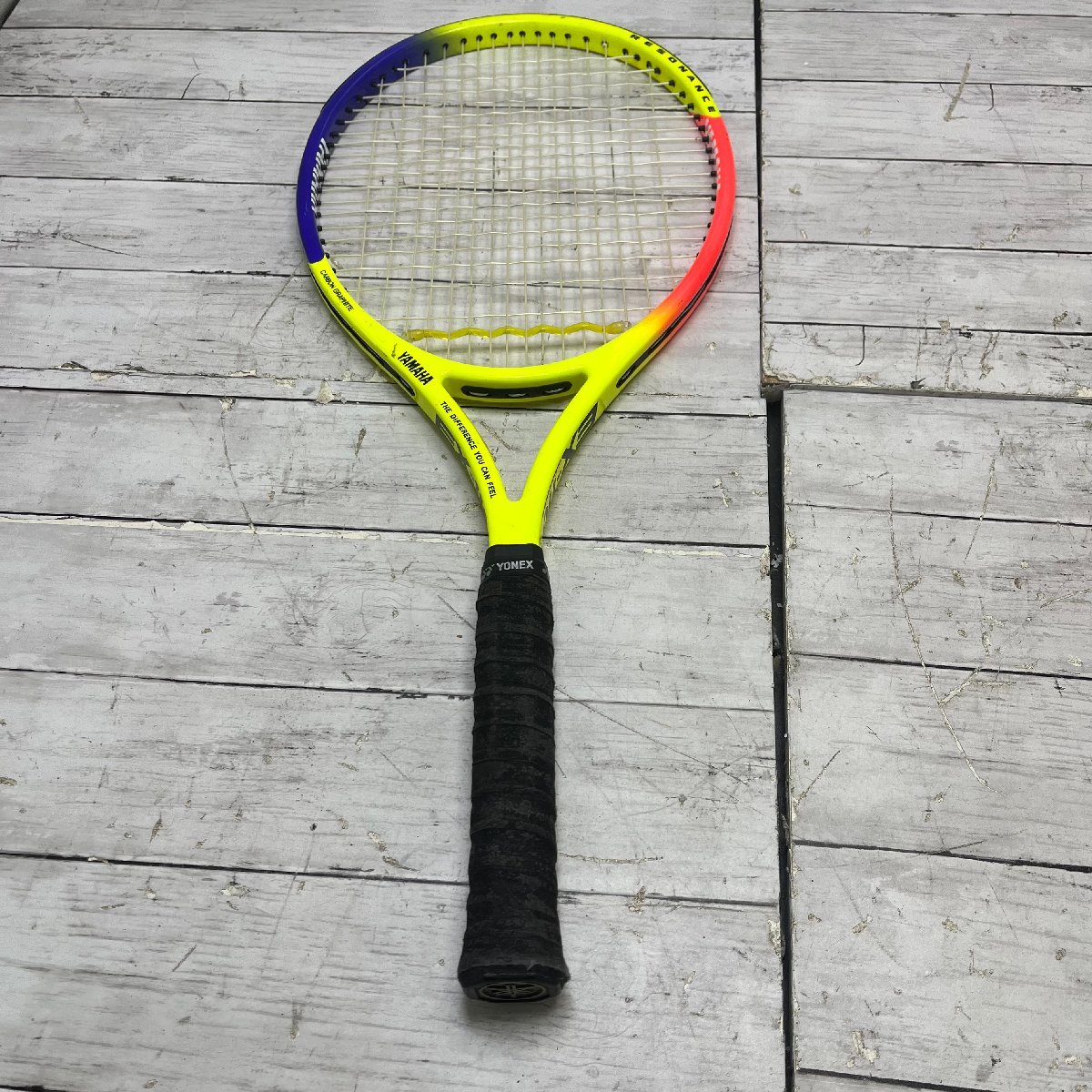 R＝ YAMAHA ヤマハ テニスラケット EX-110 中古品 テニス初心者