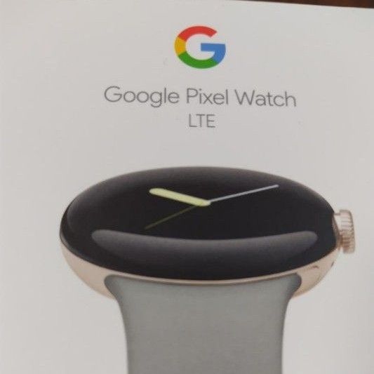 Pixel Watch LTE版 ゴールドステンレスケース、ヘーゼル-