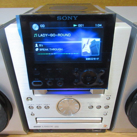 SONY NAS-M70HD 80GB net juke HDD*CD*MD system player remote SONY NAS-M70HD 80GB net juke HDD*CD*MD system player remote