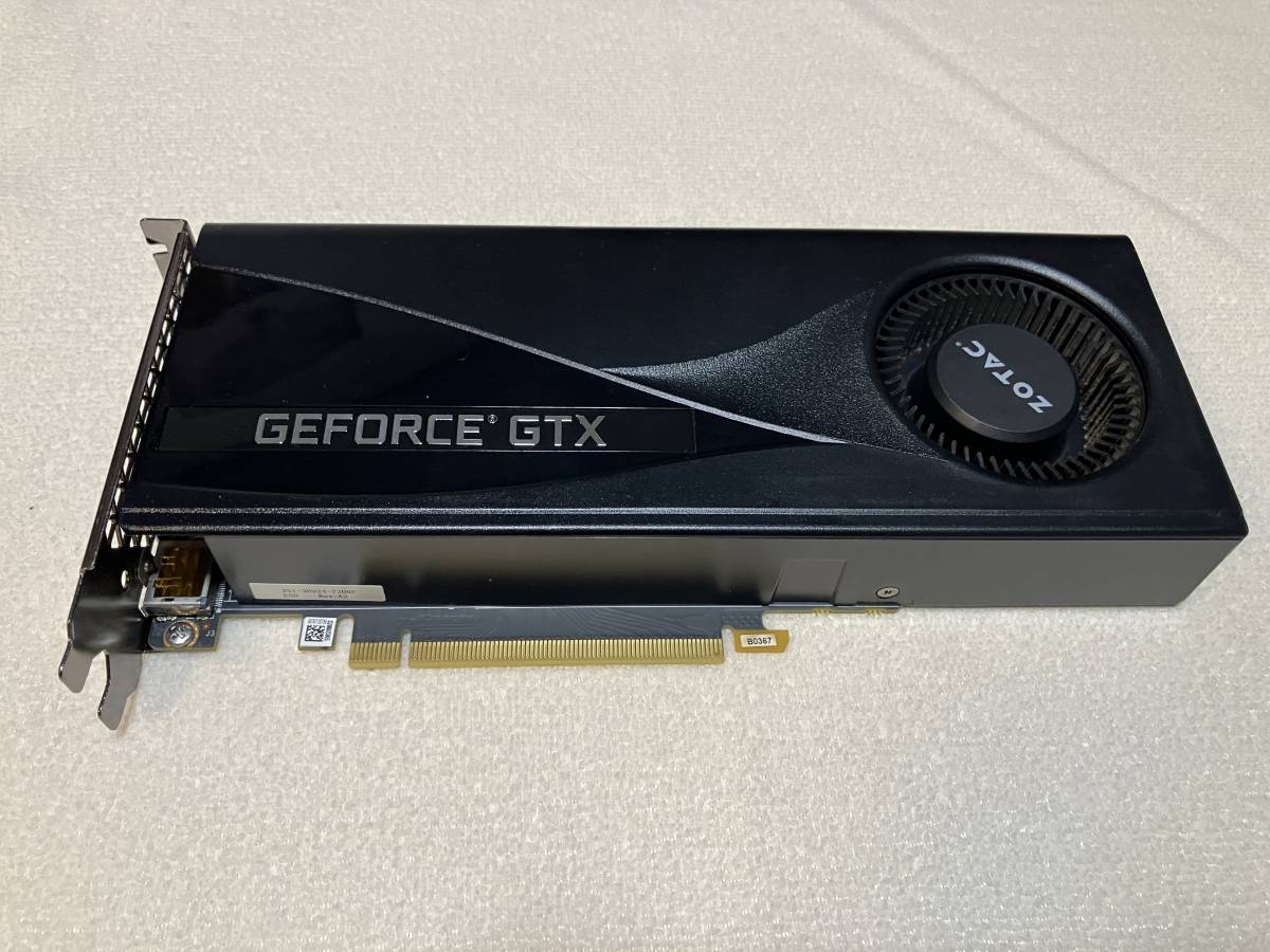 最終値下げ GeForce GTX 動作確認済 Ti 1660 PCI Express