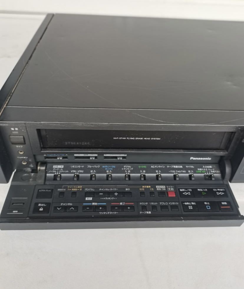 パナソニック Panasonic ビデオデッキ VHS NV-FS65 ジャンク品の画像4