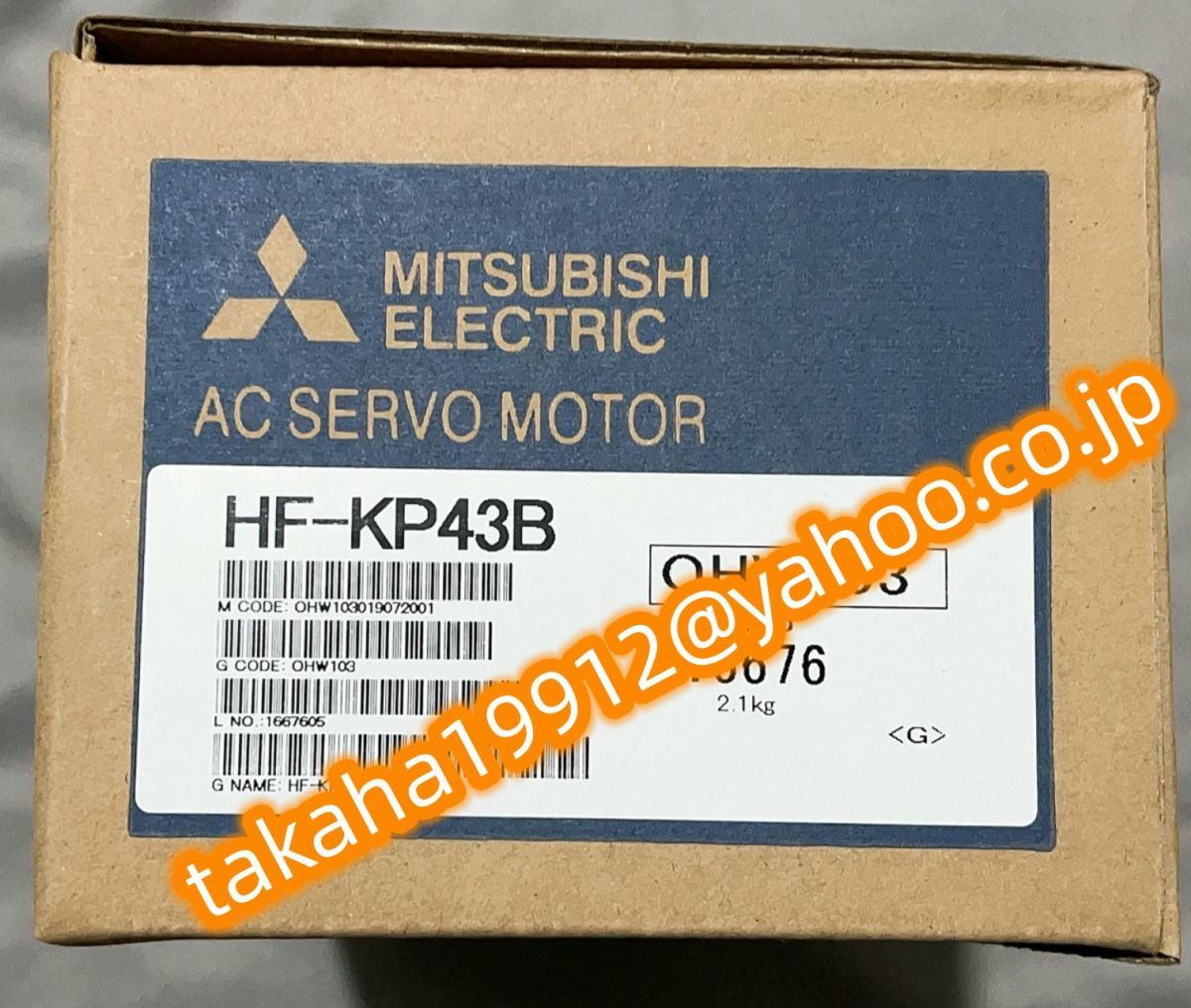 ◇【新品!】 三菱電機 サーボモーター HF-KP43B【6か月安心保証】-
