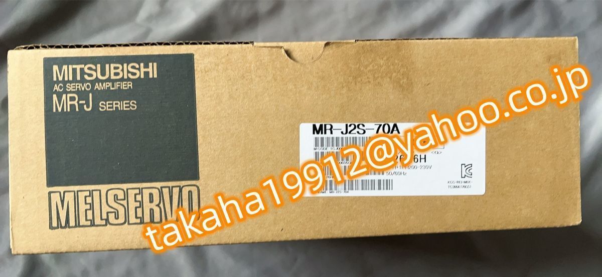 宅配便配送 ◇【新品!】 三菱電機 MR-J2S-70A サーボアンプ【6か月