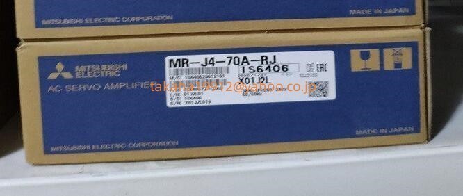 ◆【新品！】　三菱電機 MR-J4-70A-RJ サーボアンプ【６か月安心保証】
