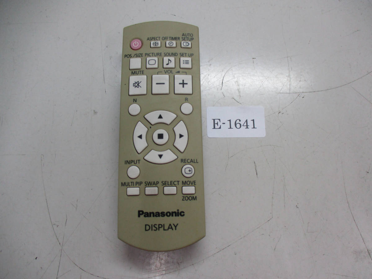 Panasonic 103RRS-176-01E シアターシステム用リモコン 通電/信号送信のみ確認済　管理番号E-1641_画像1