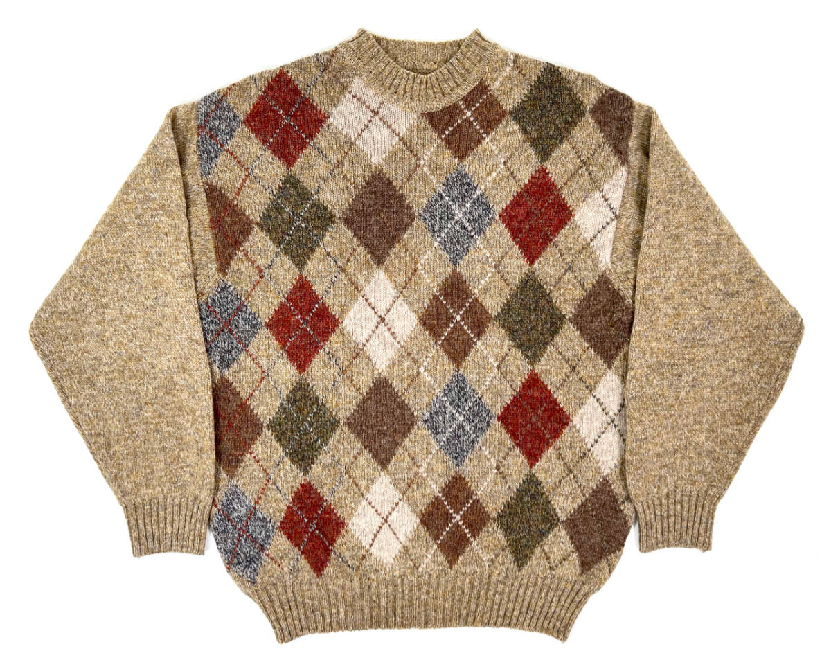 最安値挑戦！ アイルランド製 1980-90s UNKNOWN Wool knit sweater L